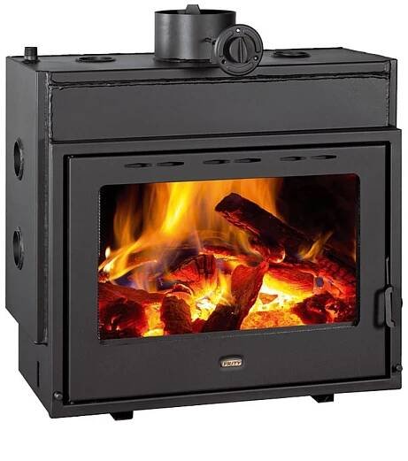 Teplovodní krbová vložka Prity P W18, 23.5kw