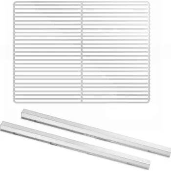 Lednice G.Gastro Nerezové kolejnice 1xlevá a 1xpravá s poplastovaným nosným roštem GN1/1 - 325 x 530 mm