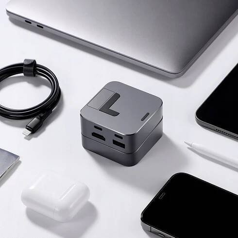 Dokovací stanice Joyroom S-H121 J-Cube, šedá - Allegro