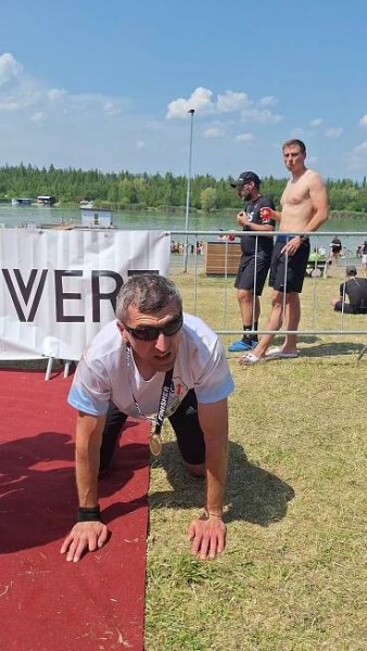 Závody triatlon - Krušnoman Most 2025 - Aquatics Prague No1