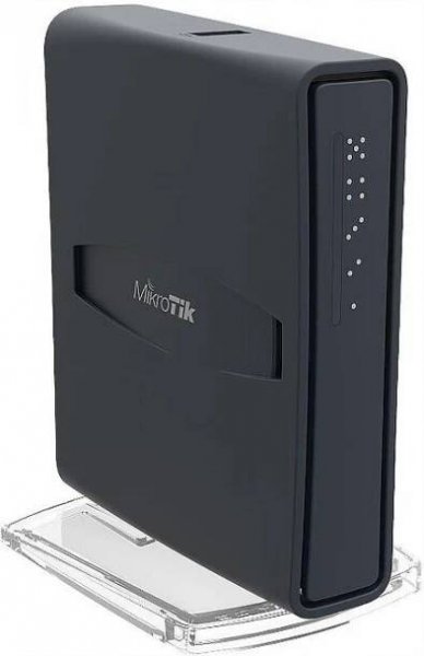 WiFi router Mikrotik hAP ac2 5x GLAN, 2.4+5Ghz, 802.11b/g/n/ac, ROSL4, USB, PSU, indoor