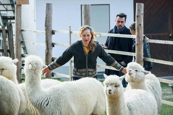 Země zločinu - Štýrská zloba - Z filmu - Brigitte Hobmeier, Hary Prinz