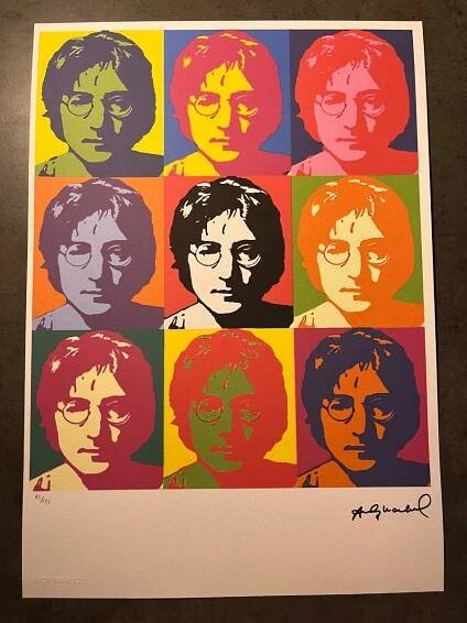 *ANDY WARHOL © * - s certifikátem  - edice *THE FACTORY*  - Výtvarné umění