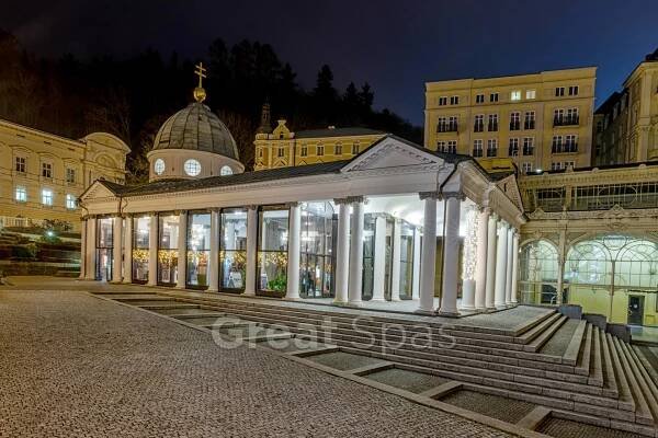 Pavilon Křížového pramene - Mariánské Lázně | GreatSpas.eu