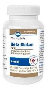 Pharma Activ Beta Glukan Forte s vitamínem C a zinkem 60 kapslí