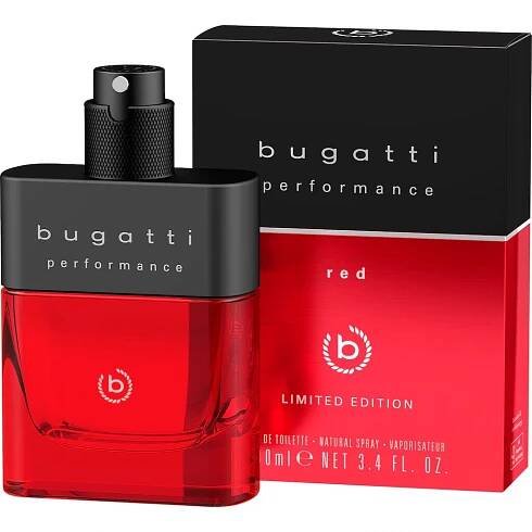 Performance Red Bugatti Fashion pro muže