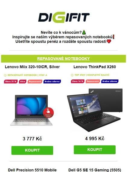 Nevíte co k vánocům?_ Inspirujte se_ Digifit.cz_