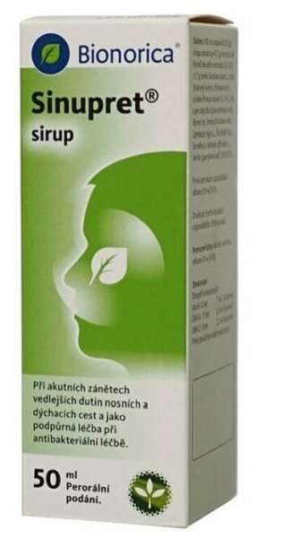 SINUPRET sirup 50 ml