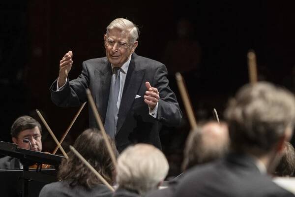 Herbert Blomstedt Conductor Vienna Philharmonic