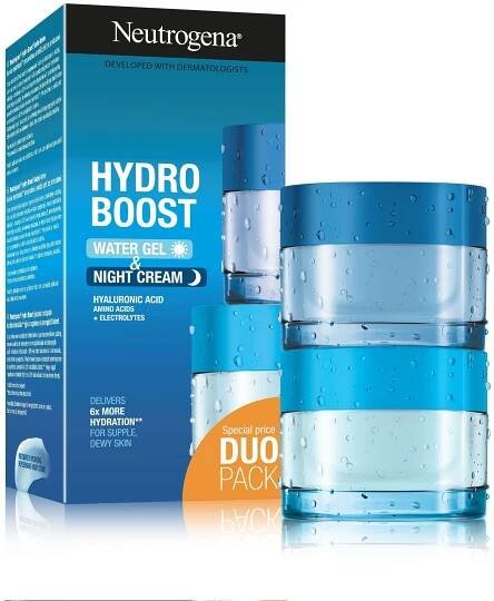 Neutrogena Hydro Boost pleťový gel a noční krém 2x 50 ml
