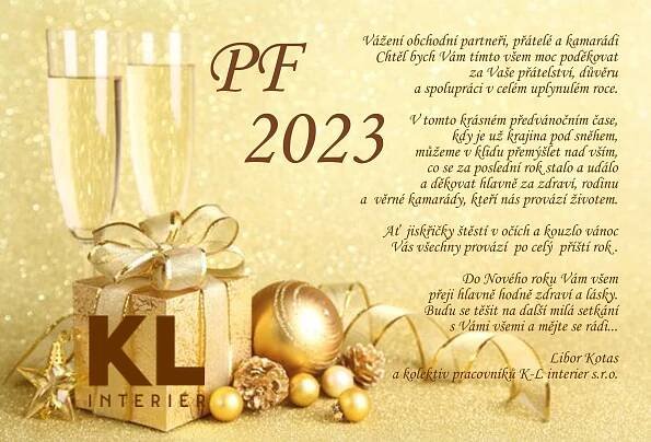 PF 2023 – K-L interiér s.r.o.