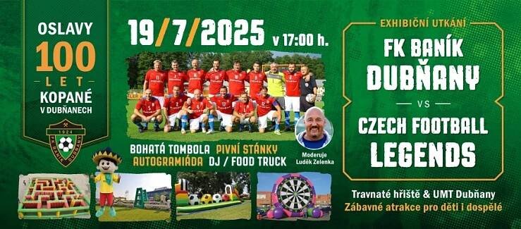 Velká fotbalová oslava v Dubňanech