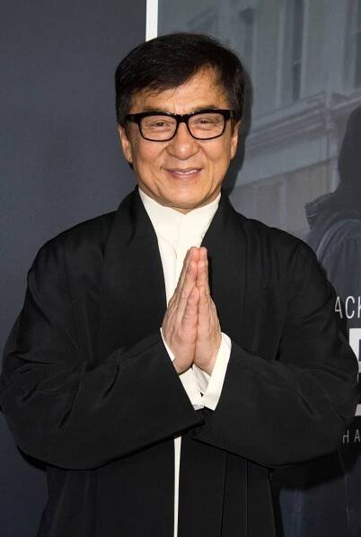Jackie Chan attending The Los Angeles Premiere of The Foreigner, on October 5, 2017