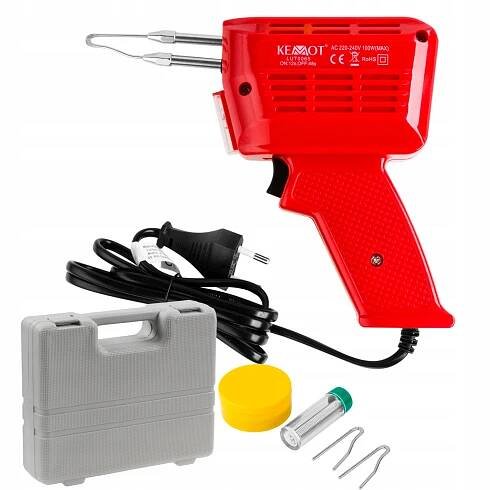 Transformátorová pájka 100W cín pasta hroty kalafuna super sada