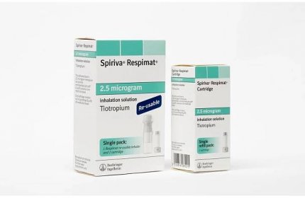 Spiriva Respimat 2.5 inhalation solution refill cartridge (Boehringer Ingelheim Ltd) 60 dose - RightBreathe 