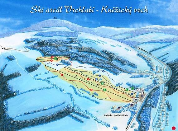 Skiarál Vrchlabí - Kněžický vrch | Turistický.net