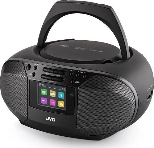 JVC RD-E664B-DAB černý
