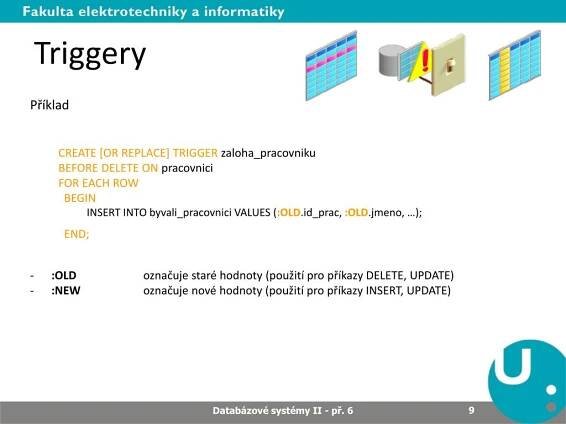 PPT - Databázové systémy II PowerPoint Presentation, free download - ID:6041471