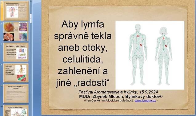 Aby lymfa správně tekla aneb otoky, celulitida, zahlenění a jiné "radosti"