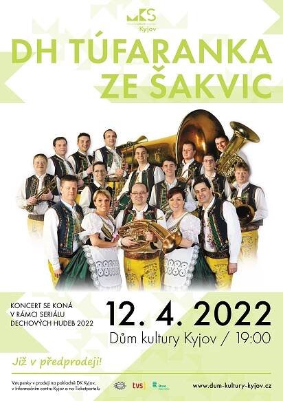 Dechová hudba TÚFARANKA ZE ŠAKVIC | Městské kulturní středisko Kyjov