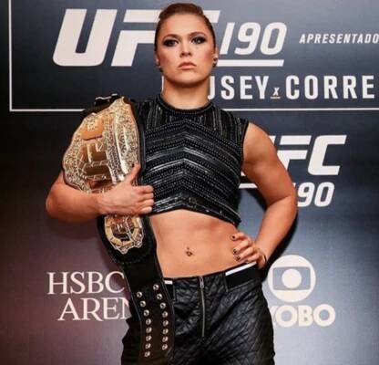 "Rowdy" Ronda Rousey