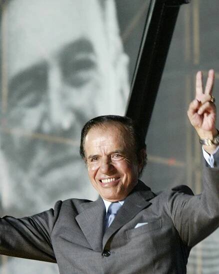 Flamboyant former Argentine leader Menem dies at age 90