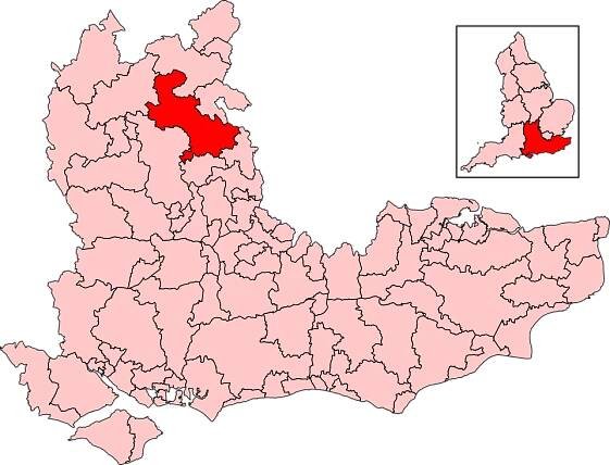 Map of constituency