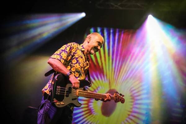 Foto: Nick Mason z Pink Floyd, Forum Karlín, 17. 7. 2023