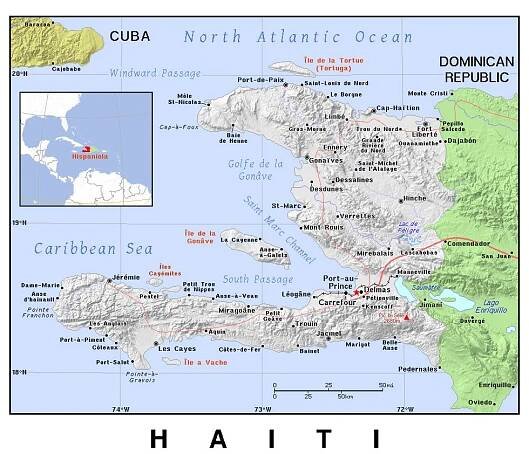 Maps of Haiti | Collection of maps of Haiti | North America | Mapsland | Maps of the World