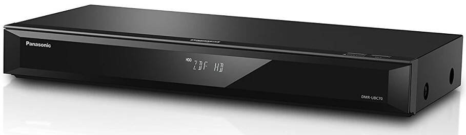 Ivo GRANDIČ - Audio video - Panasonic - DMR-UBC70EGK Ultra HD Blu-ray rekordér 500 GB černý Panasonic
