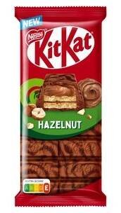Kitkat Hazelnut s mléčnou a hořkou čokoládou