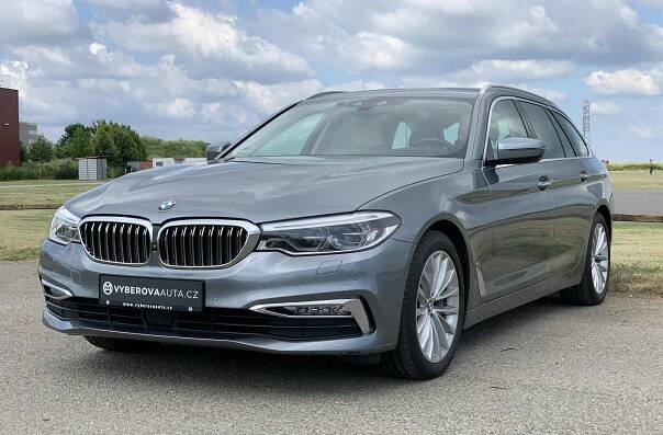 BMW 540i xDrive 250kW/Touring/ Luxury Line/Kůže/11.2017 - Výběrová auta