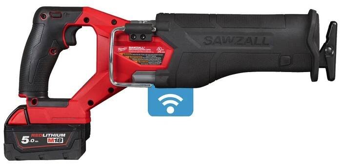Aku šavlová pila M18 FUELTM ONE-KEYTM SAWZALL® 18V/2x5,0Ah Milwaukee M18ONEFSZ-502X