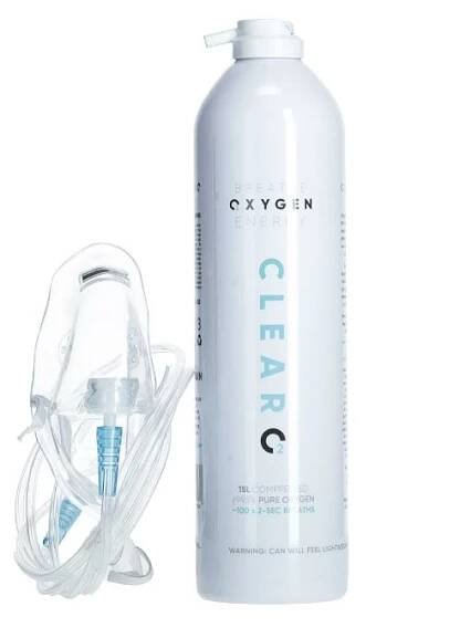 Kyslíková láhev s kyslíkovou maskou ClearO2 Oxygen, 15 l