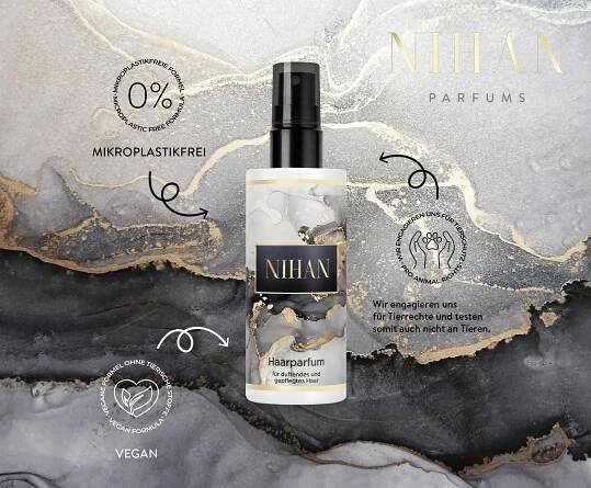 Nihan - Parfém na vlasy Black | Rossmann.cz 