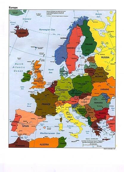Europe Maps - Perry-Castañeda Map Collection - UT Library Online