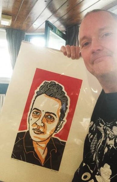 Joe Strummer – Ben Dickson Art