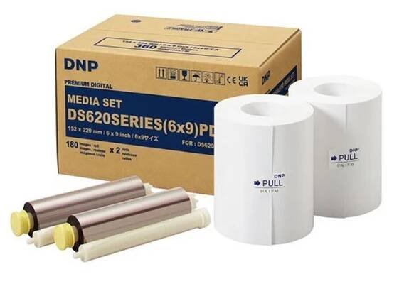 DNP papír DM69620 2 role 180 ks 15x23 pro DS620