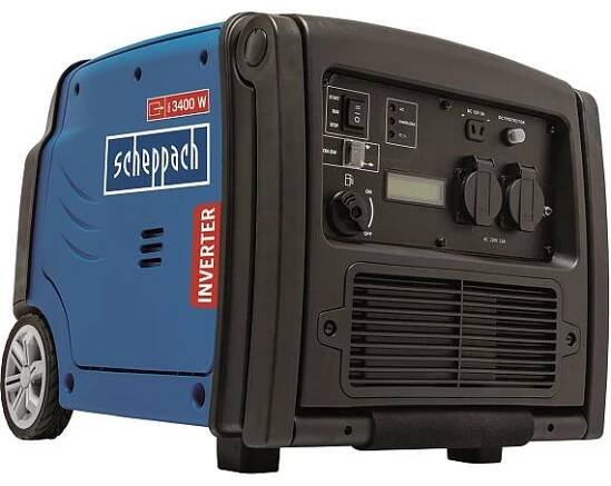 Scheppach SG 3400i, invertorová elektrocentrála 3400 W s dálkovým ovládáním