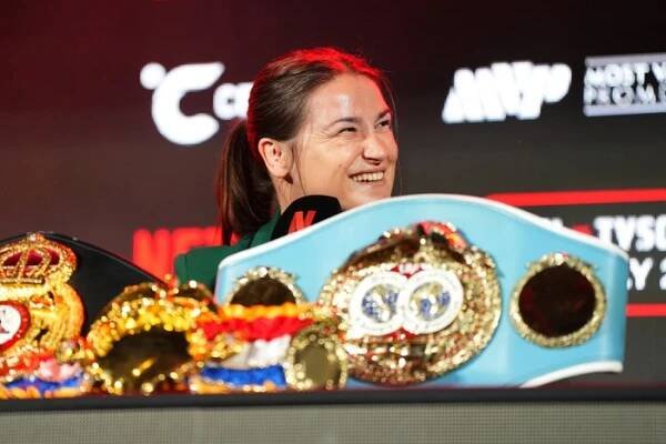 What time is Katie Taylor v Amanda Serrano 2? UK time, date and ring walks latest