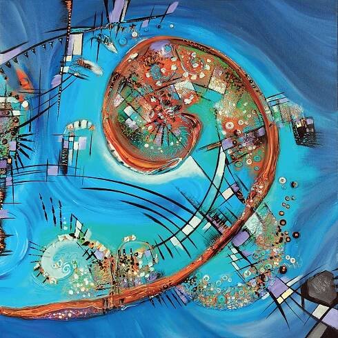 AMALGAM SERIES PAINTINGS - Eric J. Hughes | Artiste-peintre canadien