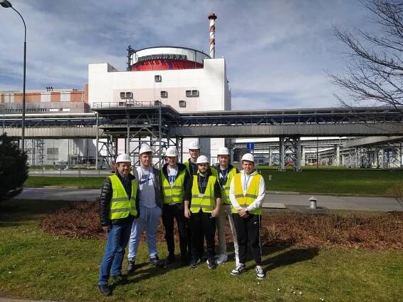 Budoucí Elektrotechnici v jaderné elektrárně Temelín