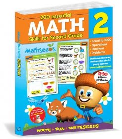 200 Essential Math skills for Second Grade