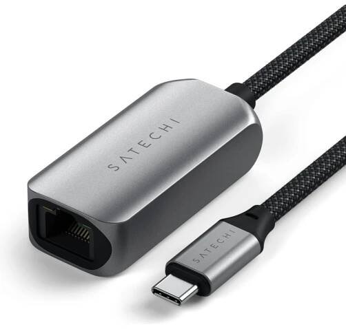 Satechi ethernet redukce - RJ45 na USB-C - vesmírně šedá - Appleking.cz