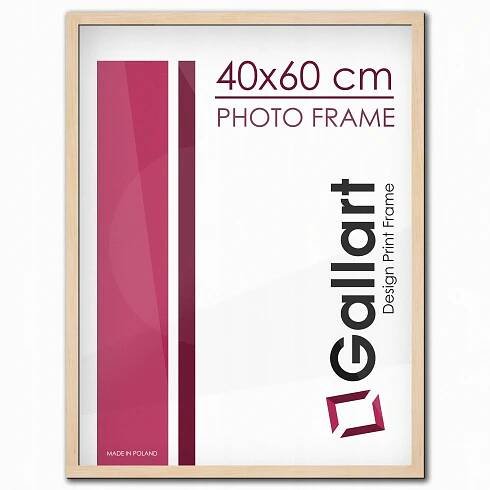 FOTO-RÁMEČEK na fotografie 40x60 CM DŘEVĚNÁ BOROVICE 2x1,5 CM