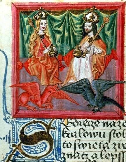Blanka z Valois a Karel IV. Jejich manželství bylo politickým sňatkem, překvapivě ale vznikl velmi šťastný svazek.