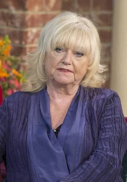 Judy Finnigan on a TV program.