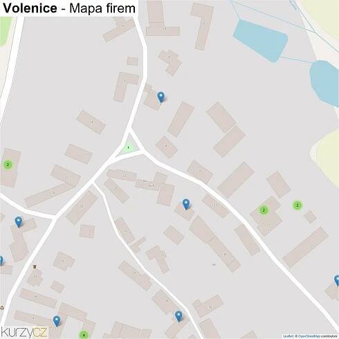 Volenice - mapy | Kurzy.cz