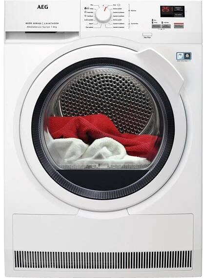 Sušička AEG T8DBK68WC AbsoluteCare