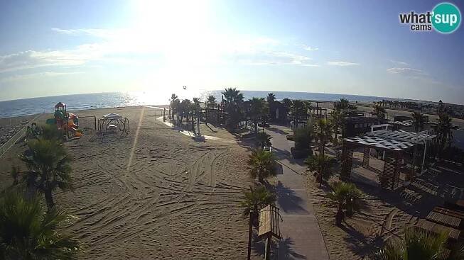 Bagno Primavera Beach – Piazzale Europa Rosolina Mare Strand webcam